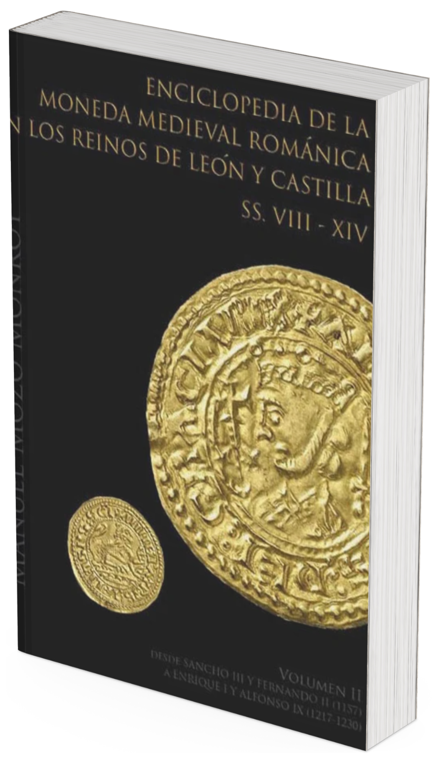 portada de un libro sobre moneda medieval románica, utilizado en el caso de un profesional que convierte su especialidad en un negocio estructurado